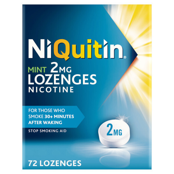 Niquitin Lozenges 2mg 72s
