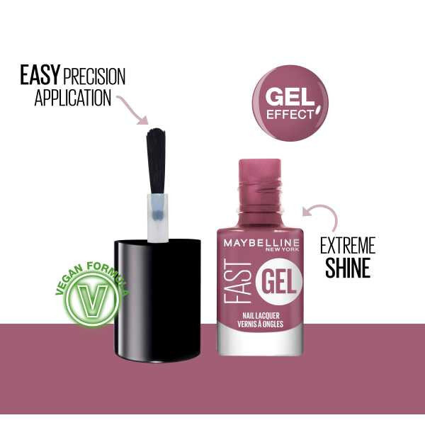 Maybelline Fast Gel Nail Polish Pink Charge 7