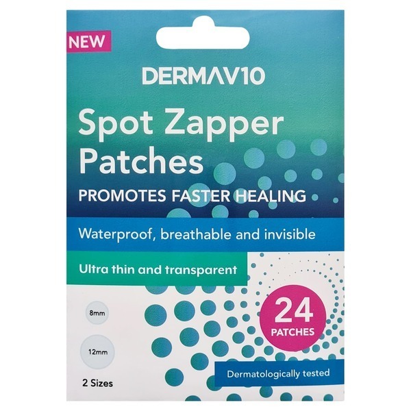 Derma V10 Spot Zapper Patches 24s