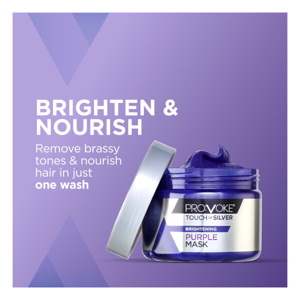 Provoke Touch Of Silver Purple Brightening Mask 300ml