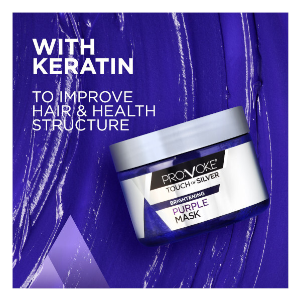 Provoke Touch Of Silver Purple Brightening Mask 300ml