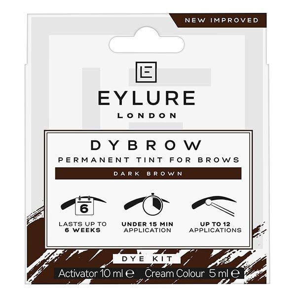 Eylure Dybrow Dark Brown Pernament Brow Tint