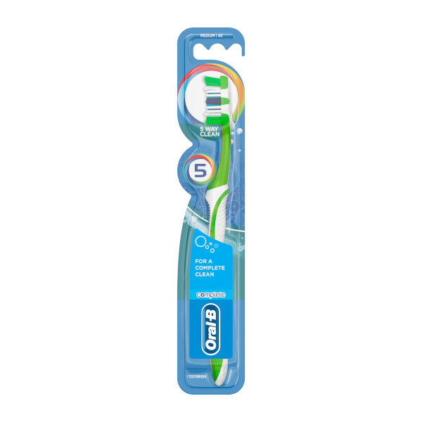 Oral B Complete 5 Way Head Toothbrush