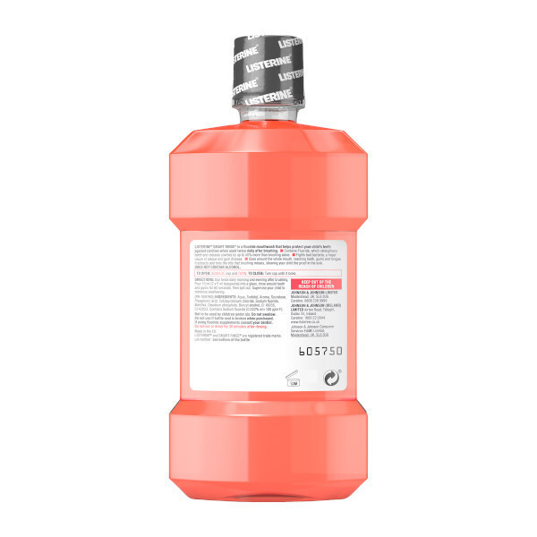Listerine Smart Rinse Kids Mouthwash Berry 250ml