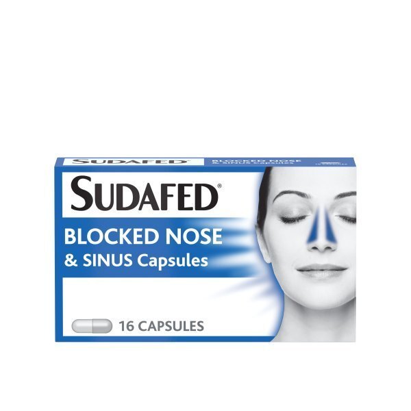 Sudafed® Blocked Nose & Sinus Capsules