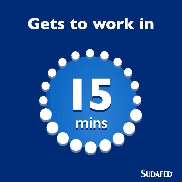 Sudafed® Blocked Nose & Sinus Capsules