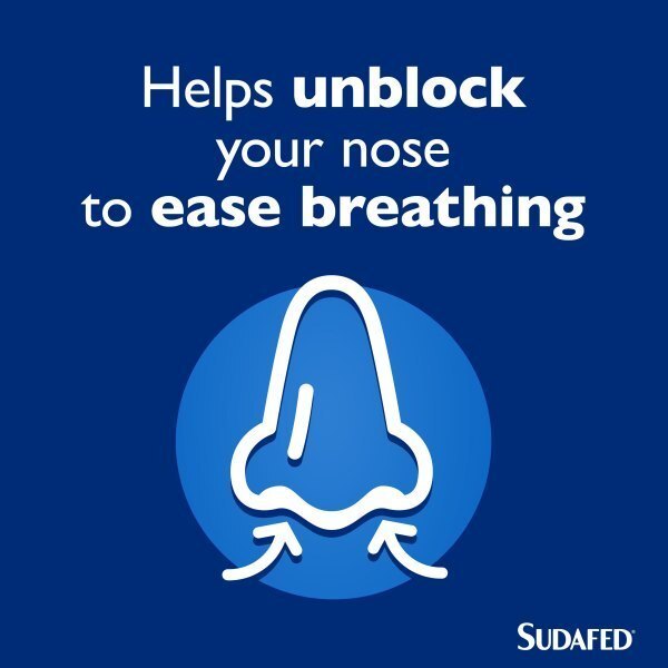 Sudafed® Blocked Nose & Sinus Capsules