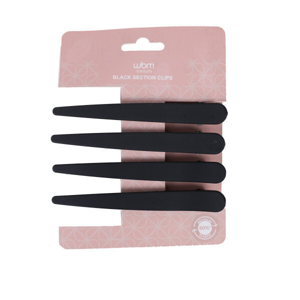 WBM Beauty Section Clips 4pk