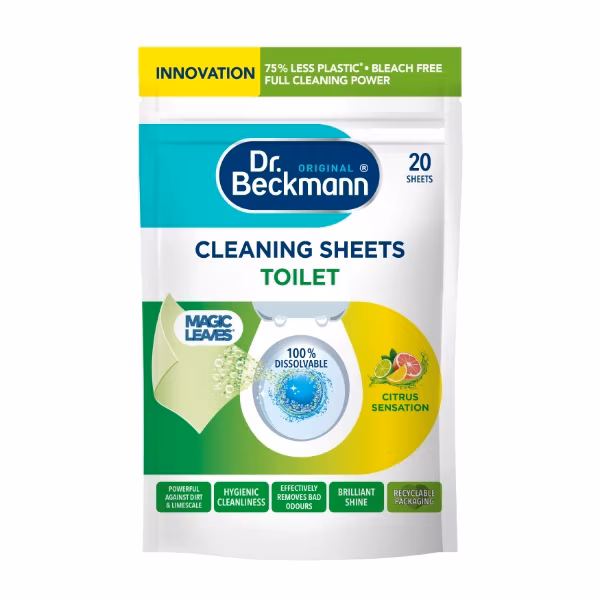 Dr Beckmann Toilet Cleaning Sheets Citrus Sensation