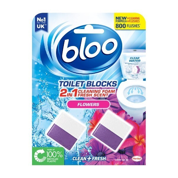 Bloo Flowers In Cistern Duo Blocks