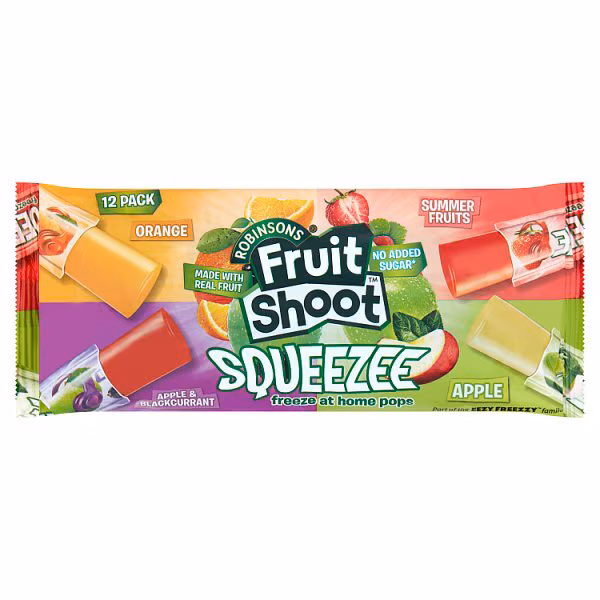 Fruit Shoot Freeze Pops 12 x 45ml
