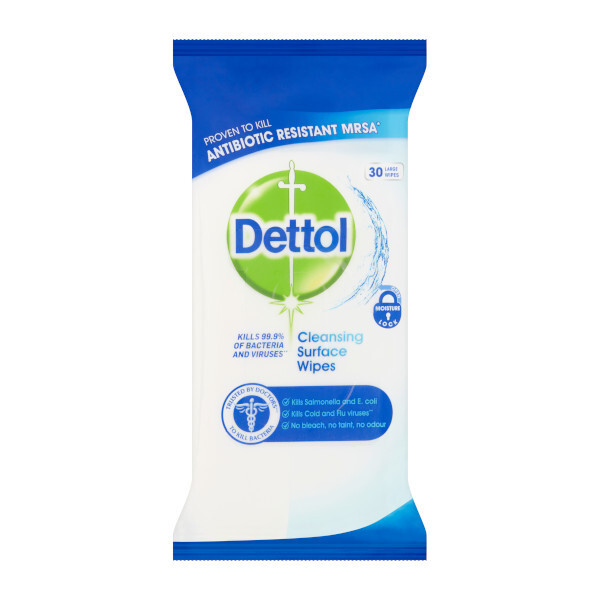 Dettol Surface Cleanser Wipes 30s