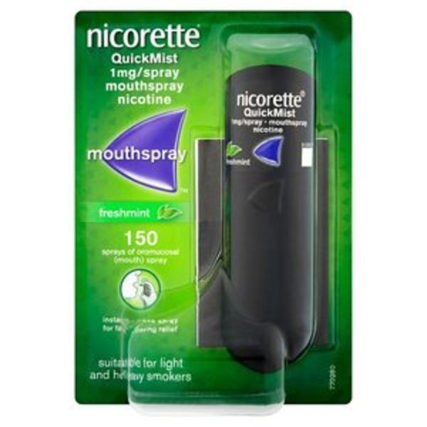 Nicorette Quickmist Freshmint Mouthspray 1mg