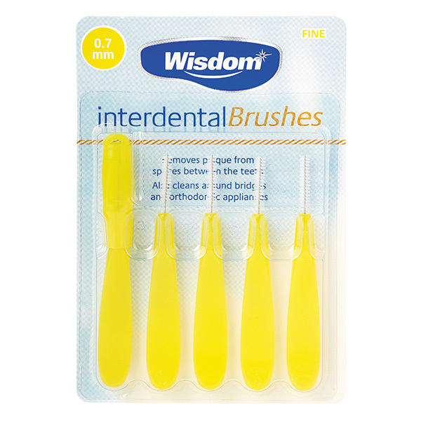 Wisdom Interdental Brushes 0.7mm