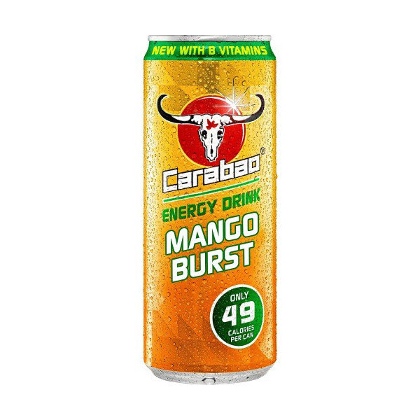 Carabao Mango Burst Energy Drink