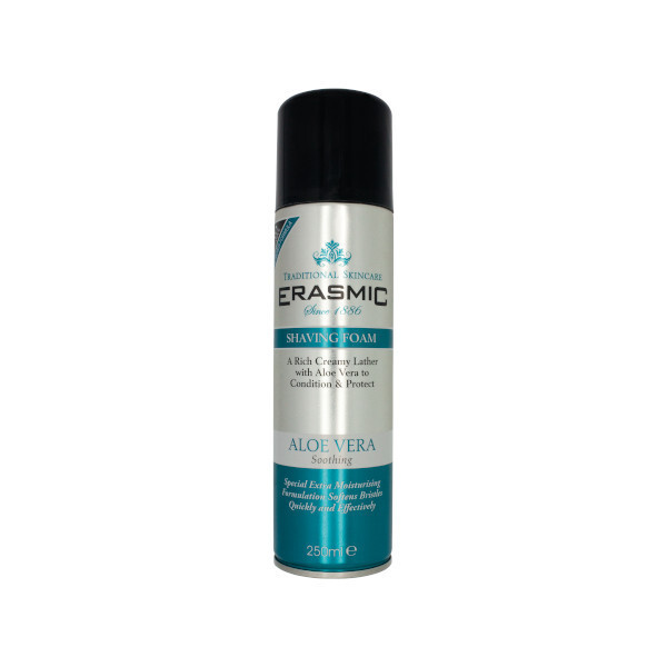 Erasmic Shave Foam Aloe Vera 250ml