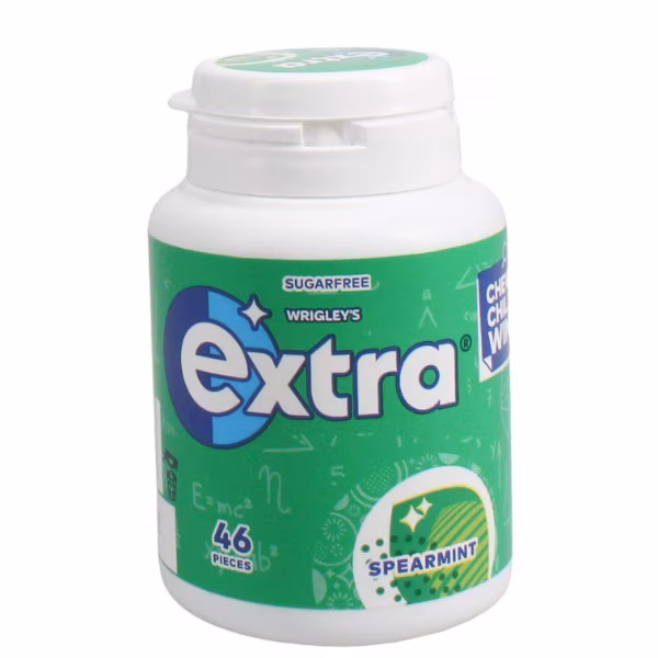 Extra Spearmint Gum 46 Piece Bottle