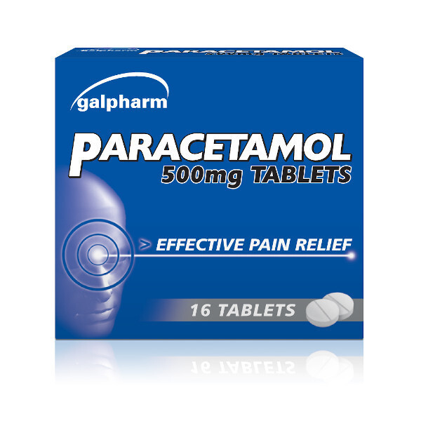 Galpharm Paracetamol 500mg Tablets 16s