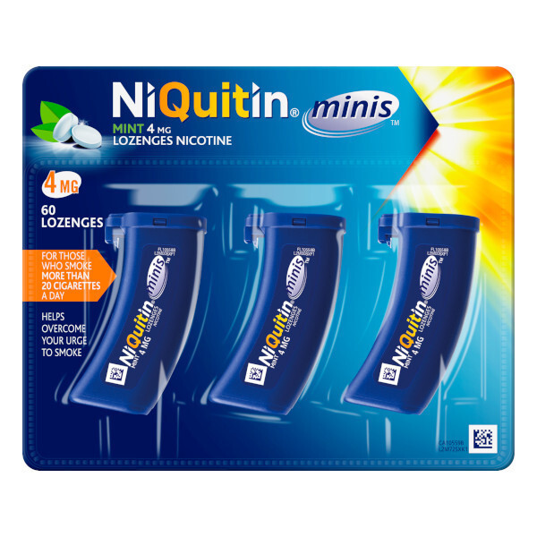 Niquitin Mini Lozenges Mint 4mg 60s