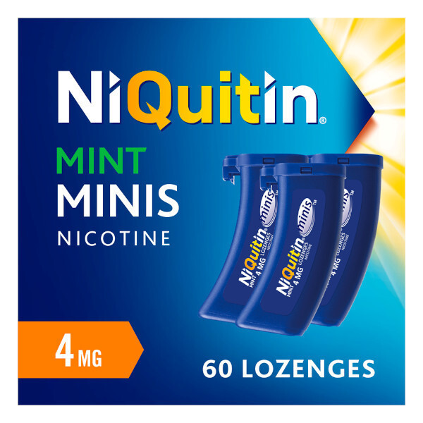 Niquitin Mini Lozenges Mint 4mg 60s