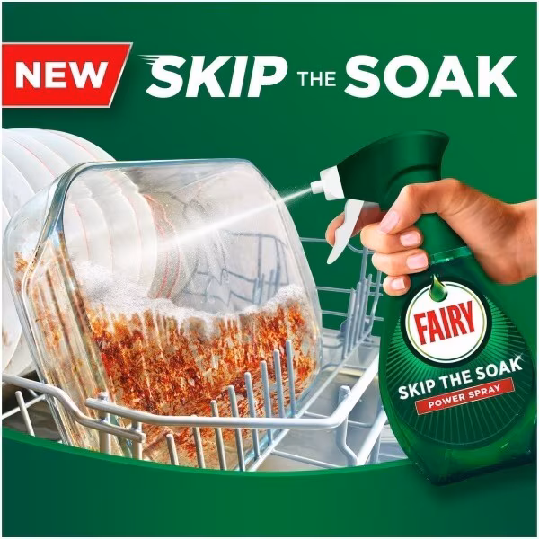 Fairy Skip The Soak Power Spray Lemon 650Ml