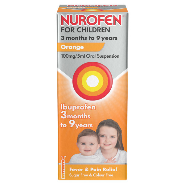 Nurofen Child Suspension Orange 100ML