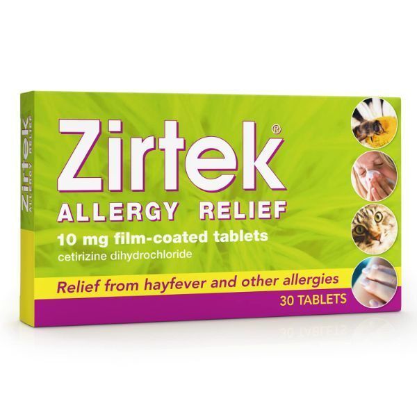 Zirtek Allergy Relief 30s