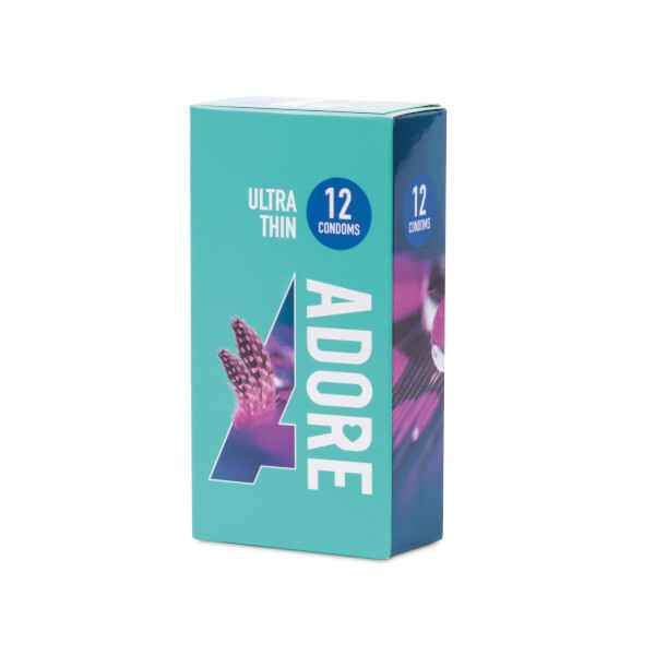 Adore Ultra Thin Condoms 12s