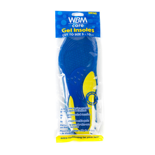 WBM Gel Insoles Mens