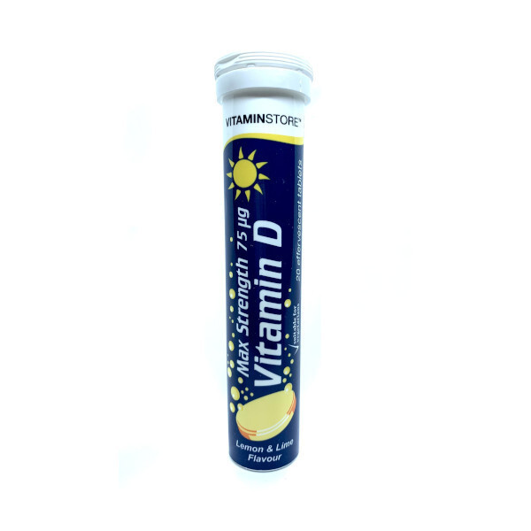 Vit Store Effervescent Vit D 75Ug 20S