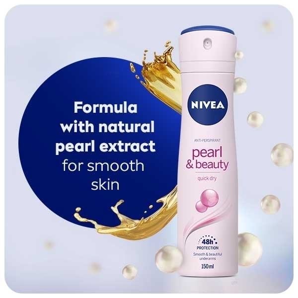Nivea Pearl & Beauty Antiperspirant 150ml