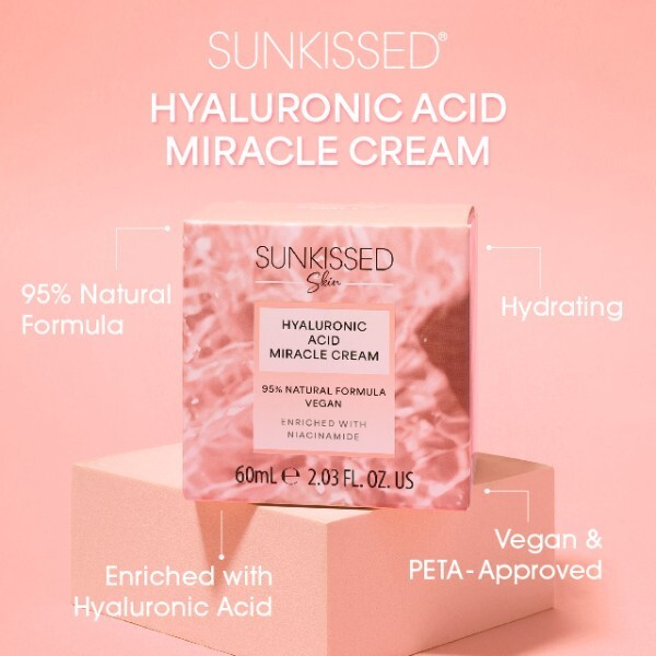 Sunkissed Skin Miracle Cream 60Ml 95% Natural