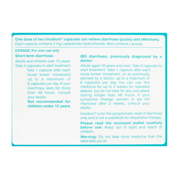 Imodium Capsules 12s