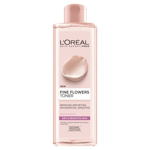 L'Oreal Paris Fine Flowers Toner Dry/Sensitive Skin 400ml