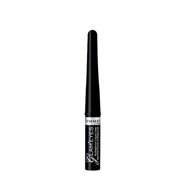 Rimmel Glam'Eyes Liquid EyeLiner Black Glamour 1