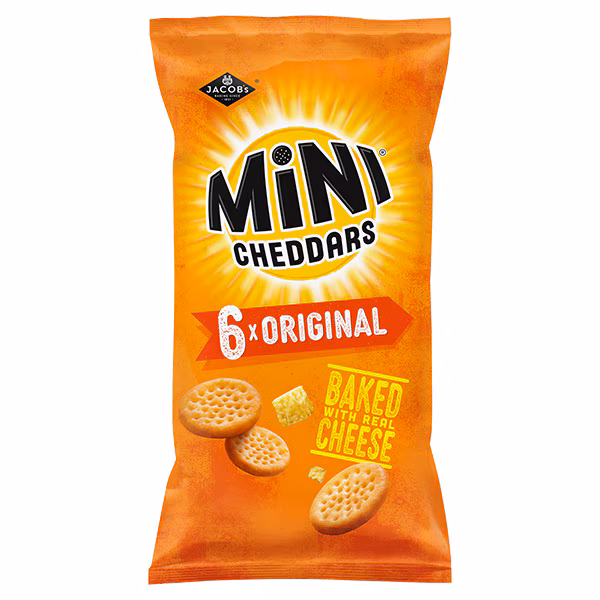 Jacobs Mini Cheddars Original 6 Pack