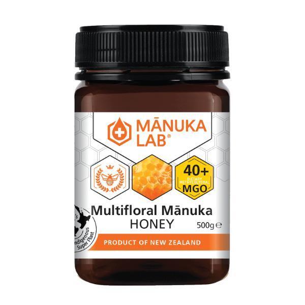 Pure New Zealand Manuka Honey 40Mgo - 500G