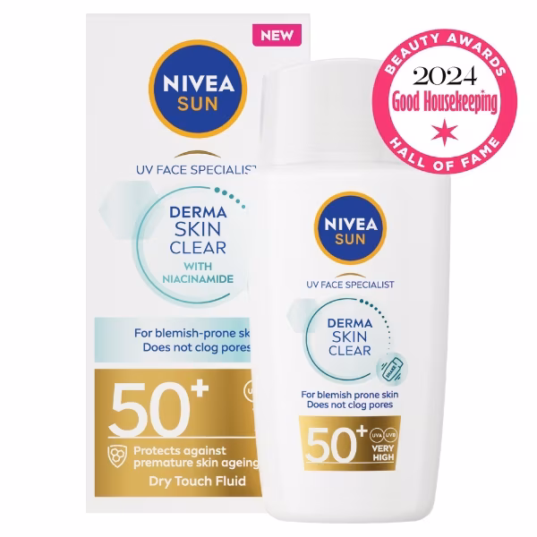 Nivea Sun Uv Face Derma Skin Clear Spf50