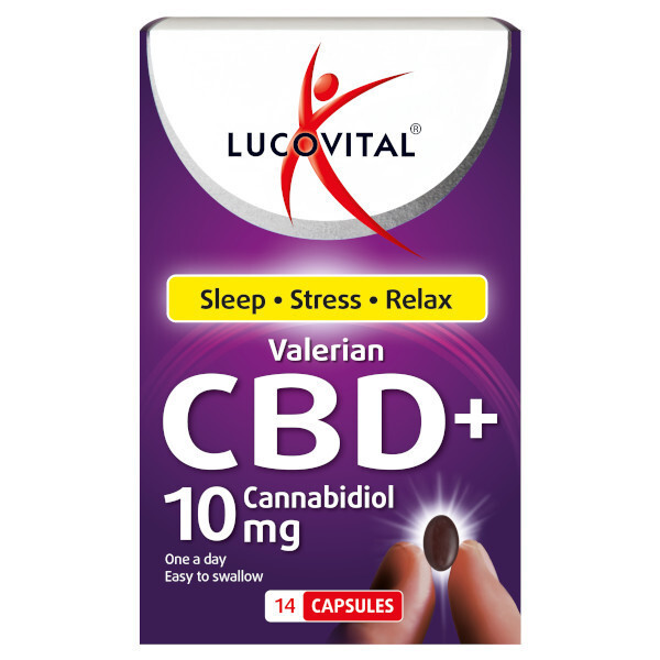 Lucovital CBD 10mg Relax Caps 14s