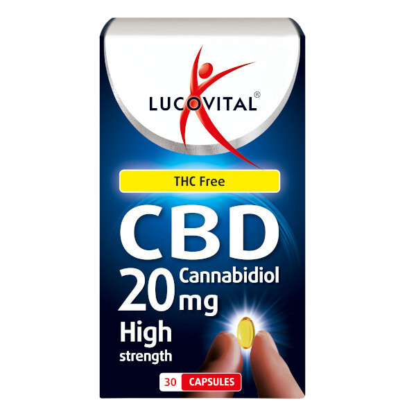 Lucovital CBD 20mg Cannabidiol Caps 30s 