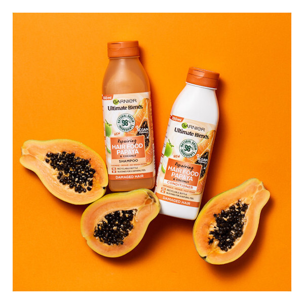 Garnier Ultimate Blends Hair Food Papaya Conditioner 350ml