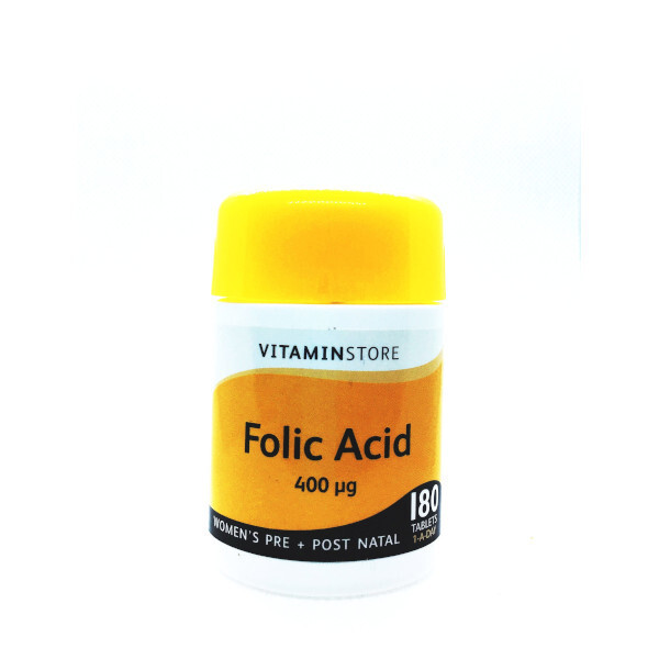 Vitamin Store Folic Acid Tablets 180s