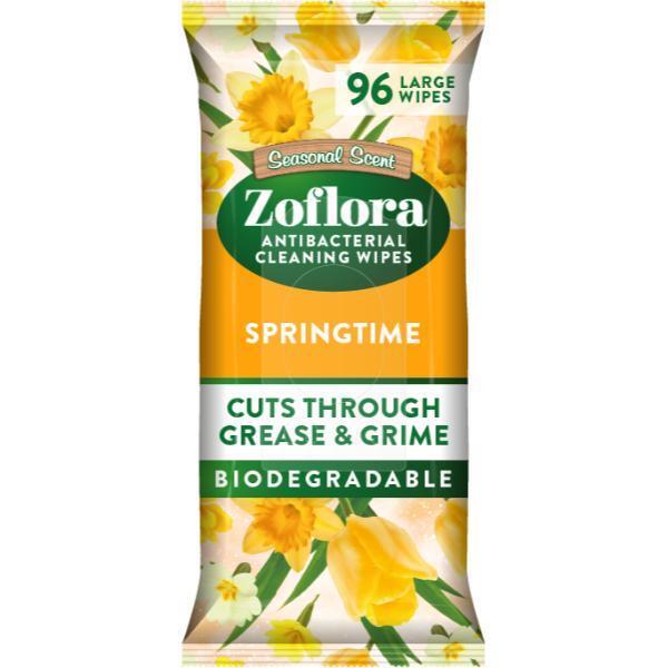 Zoflora MultiPurpose Spring Time Wipes 96 pack