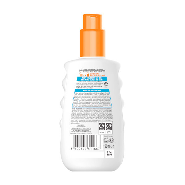 Ambre Solaire Spf 50+ Sensitive Advanced Sun Spray 150Ml
