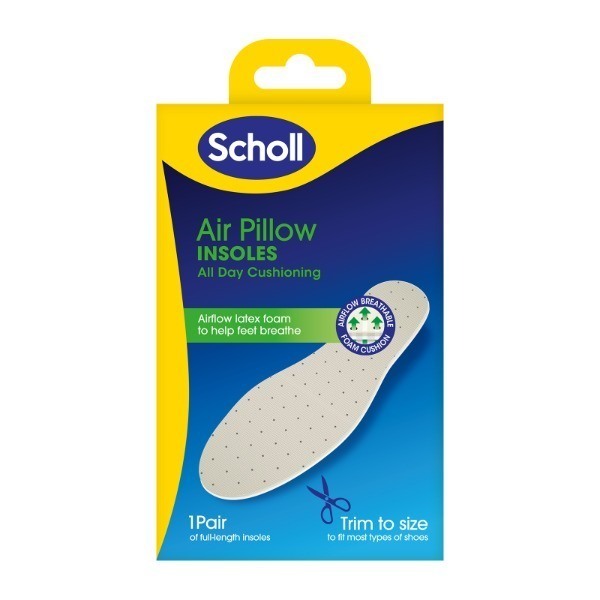 Scholl Air Pillow Foot Insoles
