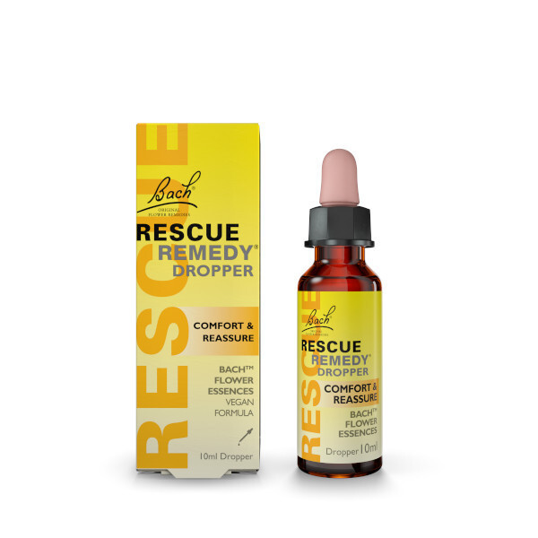 Bach Rescue Remedy Natural Stress Relief Drops 10ml Dropper