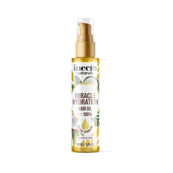 Inecto Naturals Miracle Hydration Hair Oil 100Ml