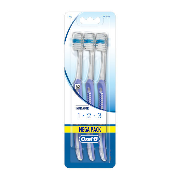Oral B Indicator Brush 3Pk