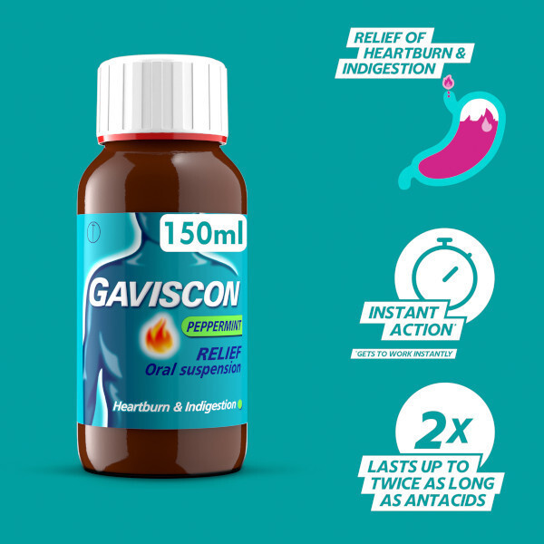 Gaviscon Peppermint 150ml