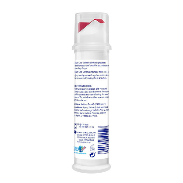 Colgate Triple Cool Gel Toothpaste Pump 100ml